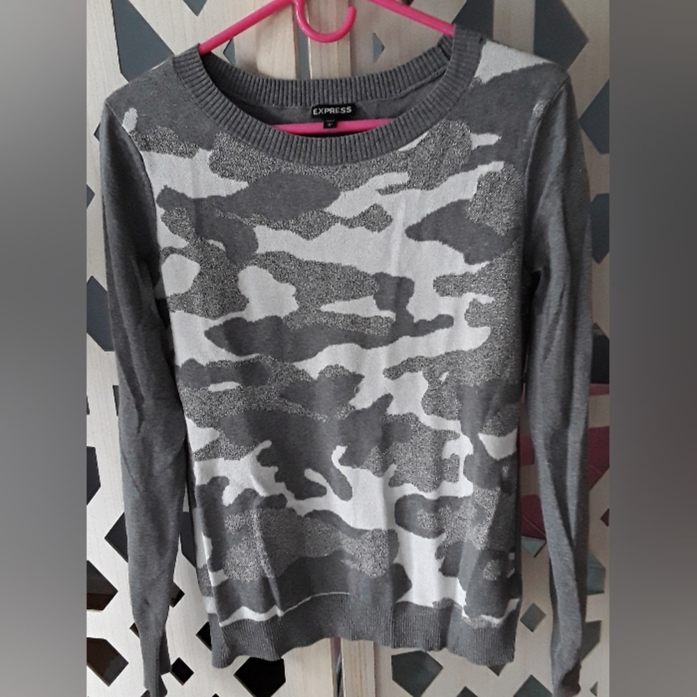 Express Gray Sweater